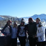 Skiing at Vogel Ski Centre in Slovenia