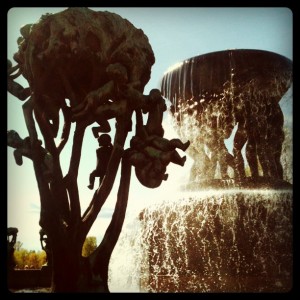 Vigeland Sculpture Park in Oslo Travel bloggers on Instagram