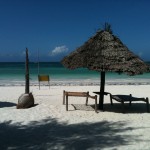 My favourite sunbed at Crazy Mzungo's