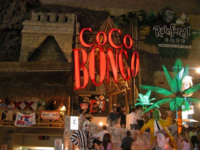Partying in Cancun