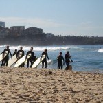 Learning to Surf on Bondi Beach in Australia