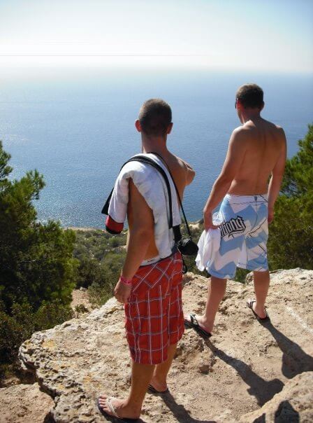 At the top of Atlantis in Ibiza 