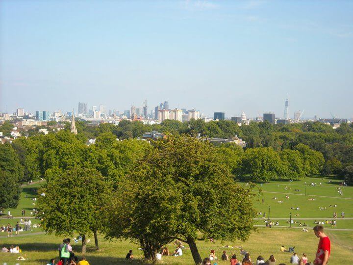 Primrose Hill in London Beautiful Primrose Hill