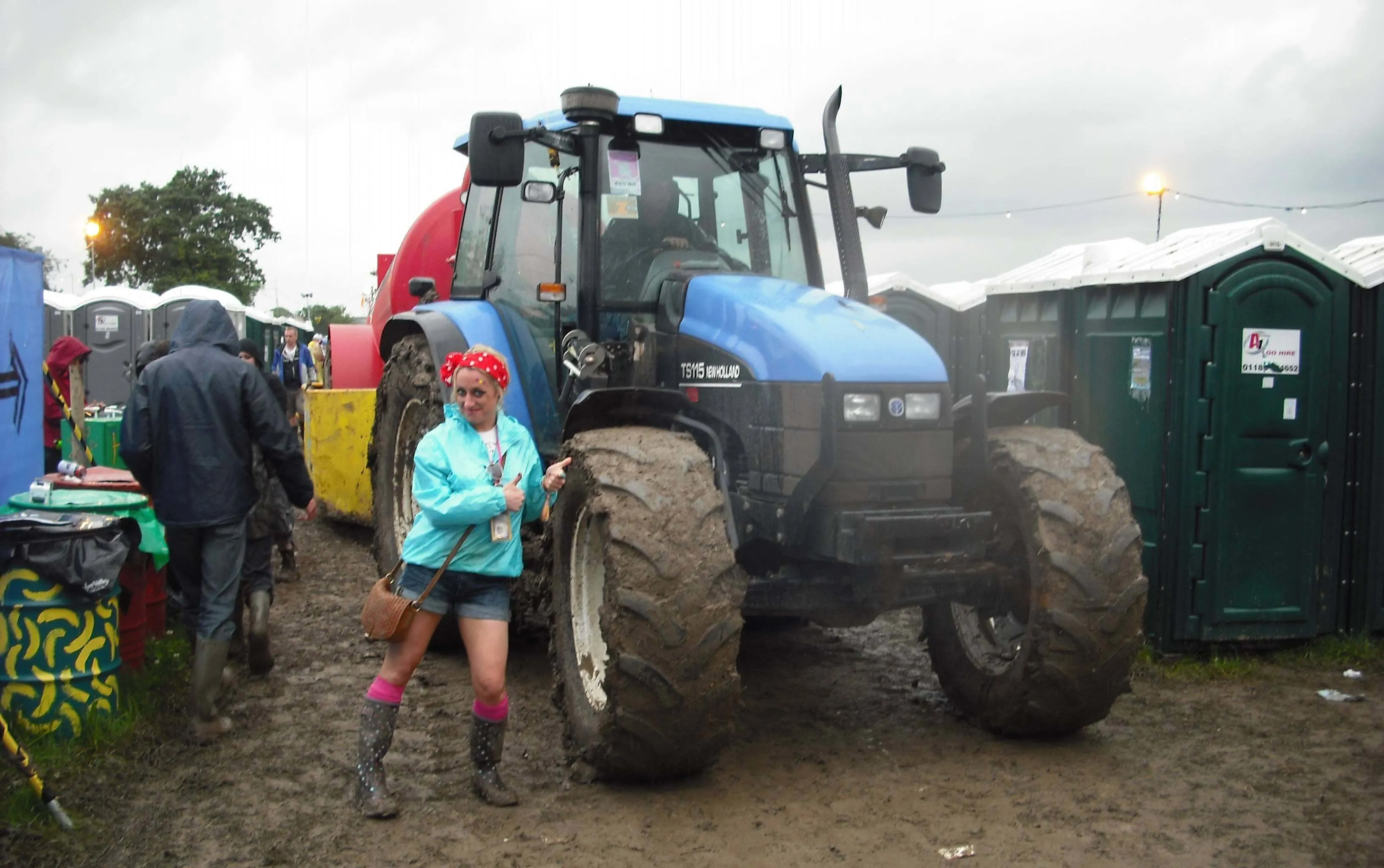 Top tips for toilets at Glastonbury Festival