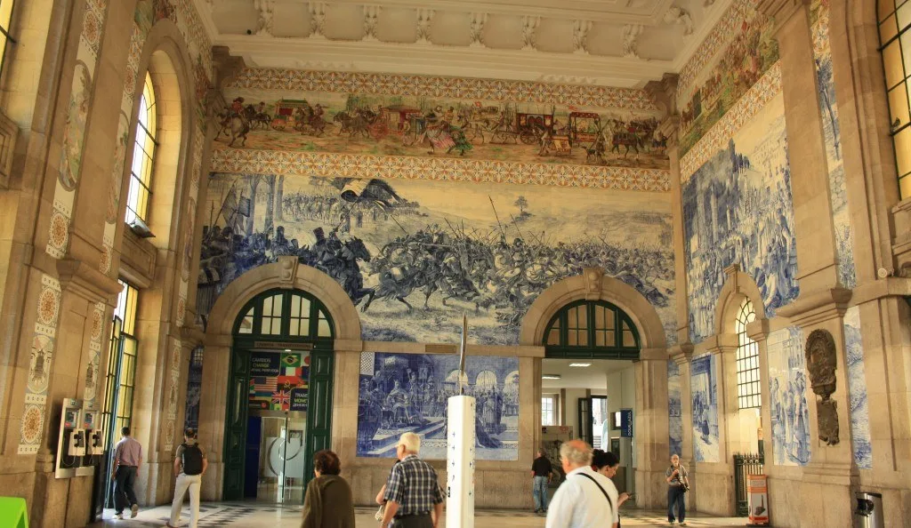 Sao Bento Train Station Porto Arty Porto
