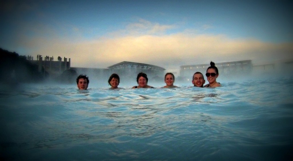 Fun family times at the blue lagoon