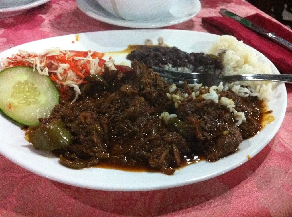 Food at the Nacional 