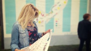 Checking the Field Day Line Up