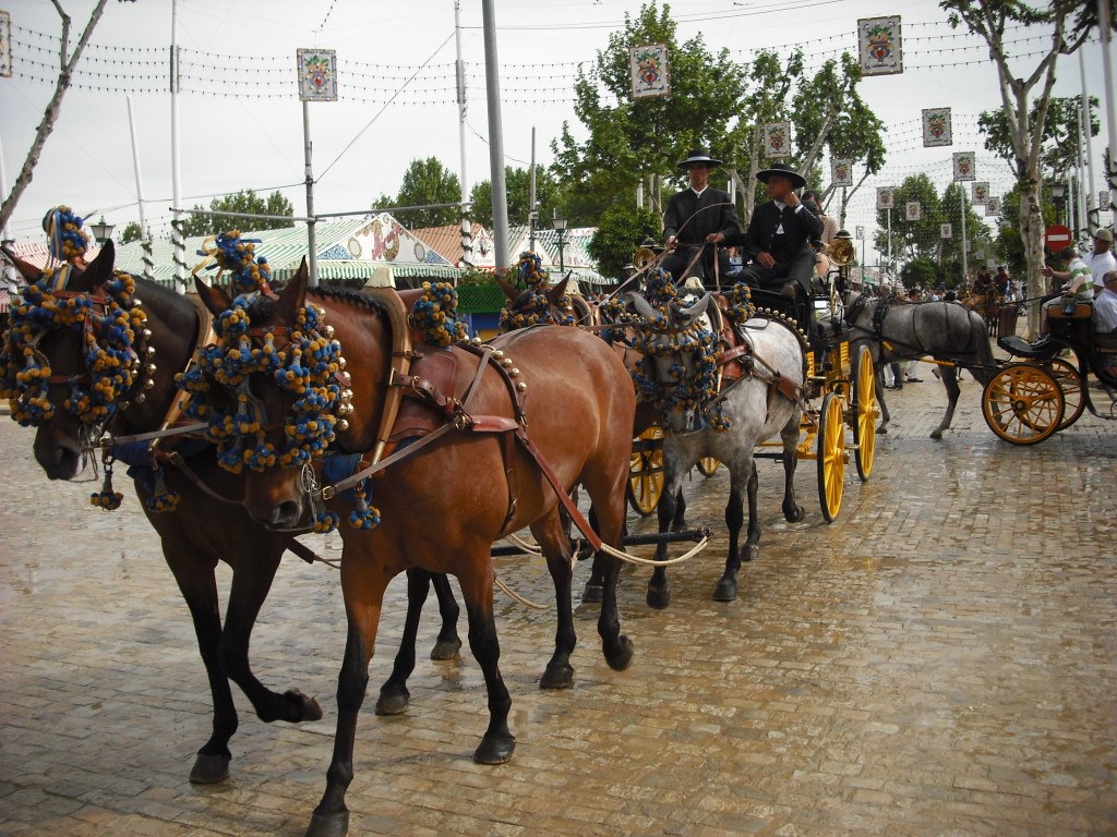 Beautiful places in Spain, Seville horse & carts