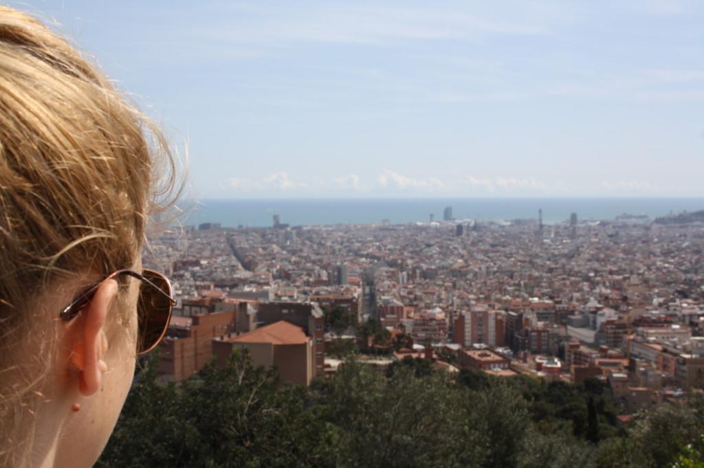 Barcelona skyline, one of the beautiful places in Spain