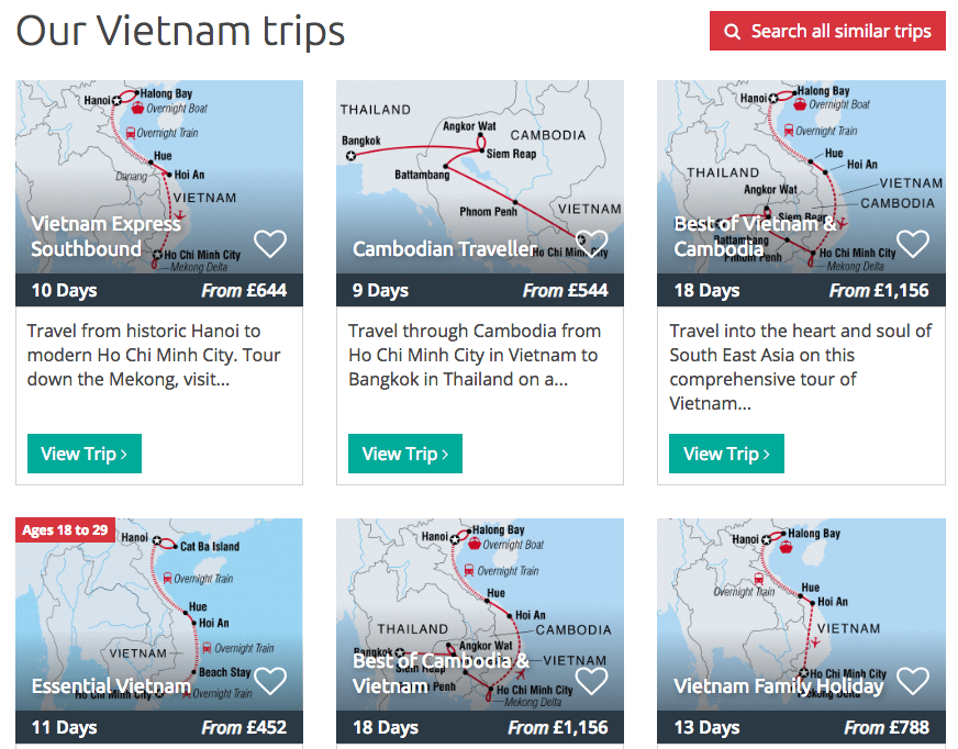 Intrepid Tours Vietnam trips