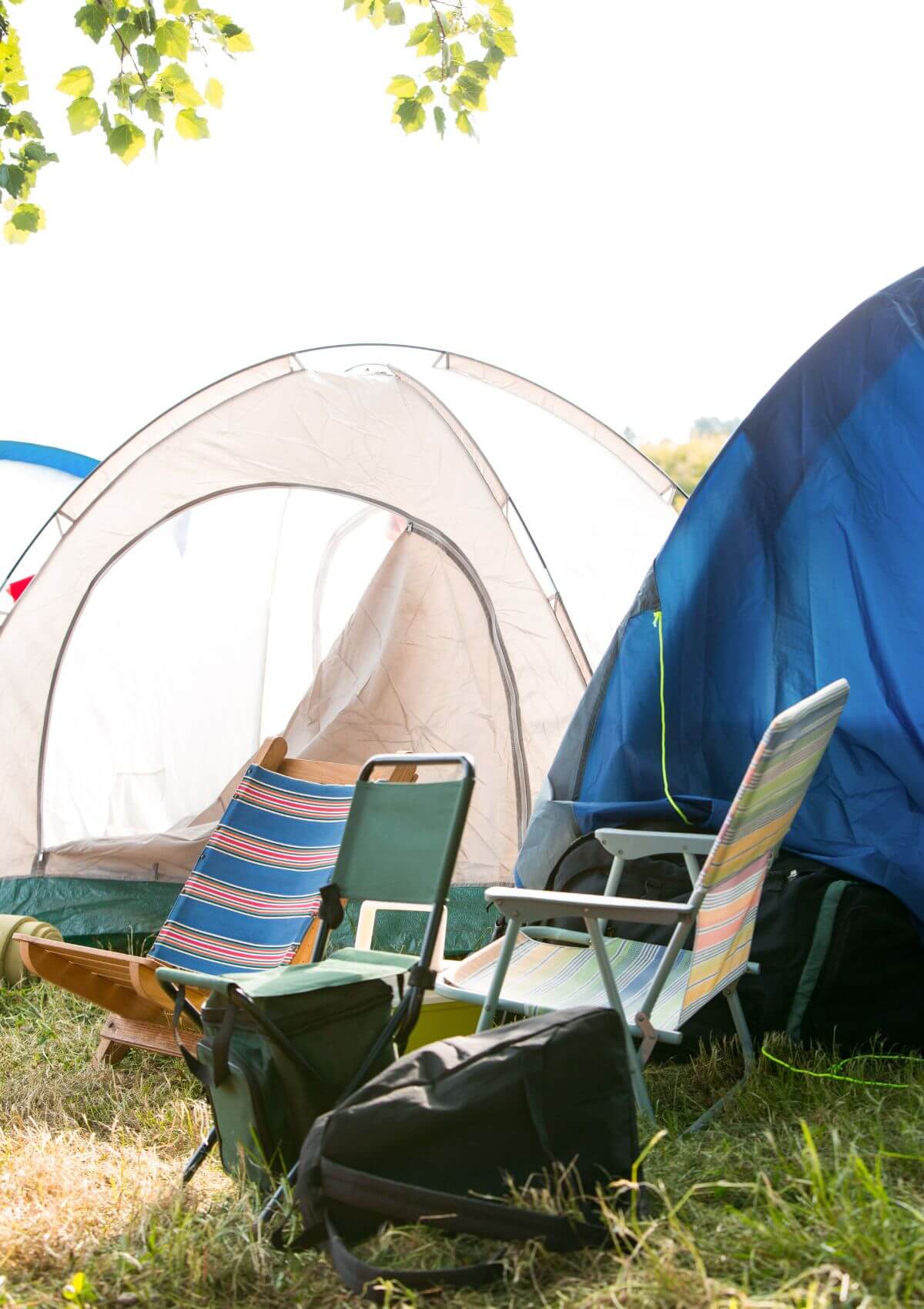 a tent is an important item in your yoga festival packing list