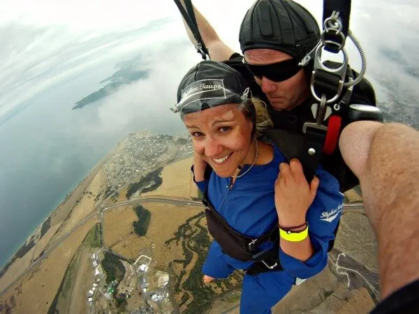 Skydiving in Taupo