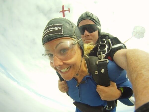 Skydiving in Taupo