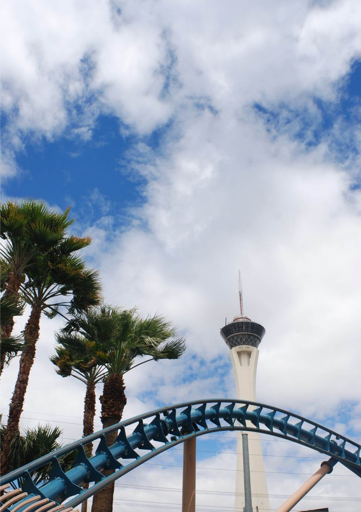 Roller Coaster Atop a Casino, Las Vegas, Nevada