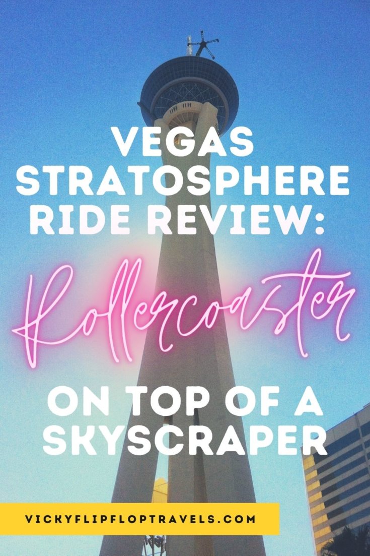 Vegas Stratosphere Ride Review: Riding a Rollercoaster on Top of a ...