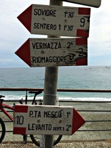 Hiking from Monterosso to Vernazza