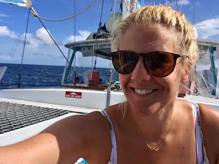 sailing a catamaran saint lucia