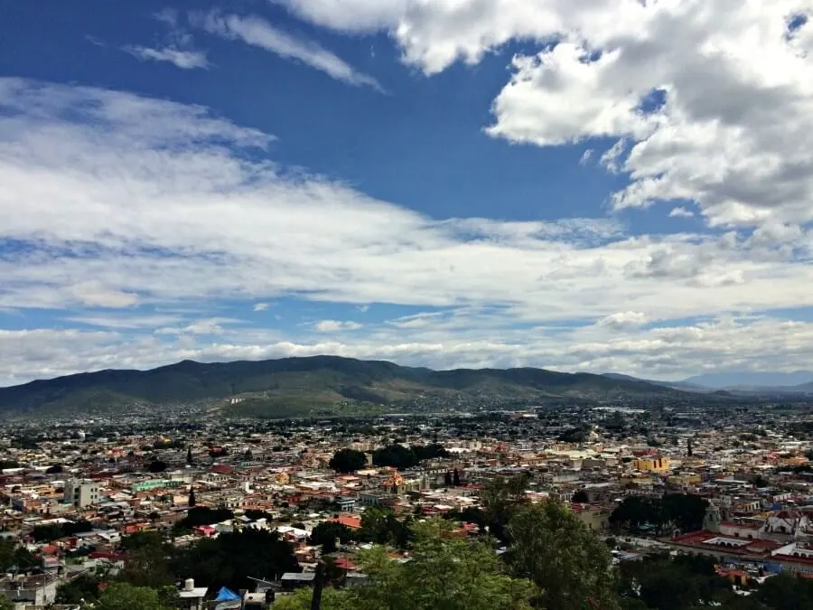 Views over Oaxaca