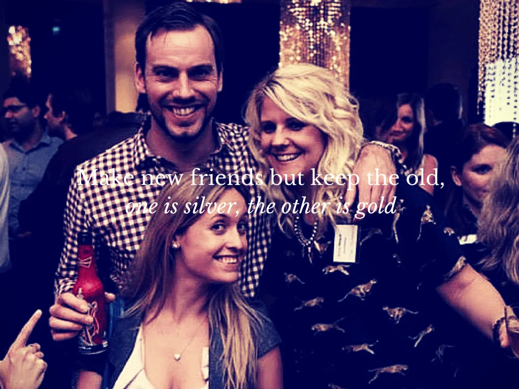 Friends and travel bloggers