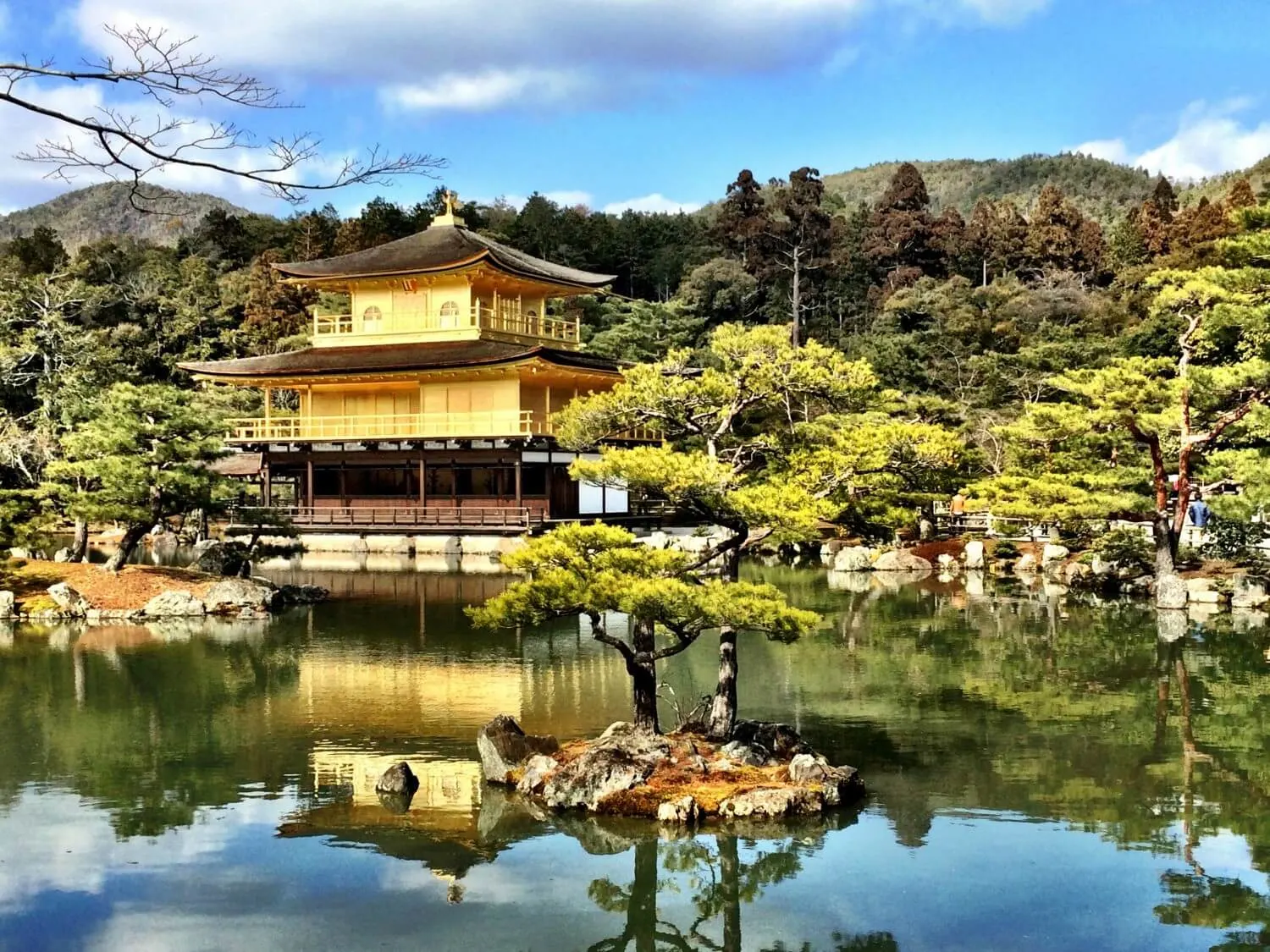 photos of kyoto golden pavilion