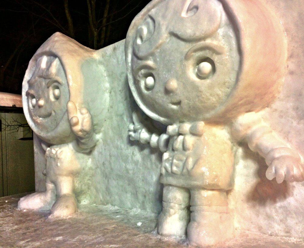 Photos of the Sapporo Ice Festival 