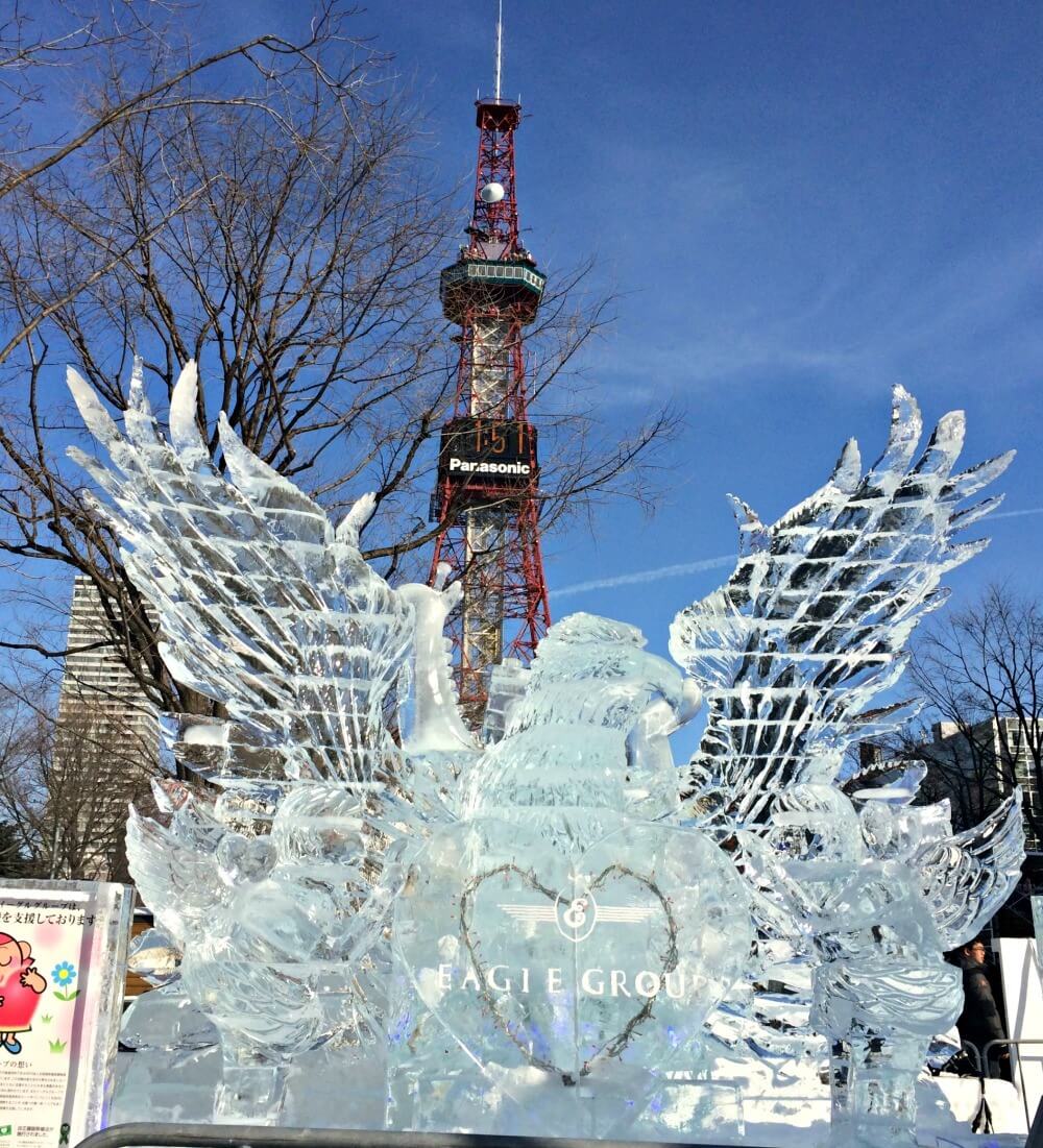 Photos of the Sapporo Ice Festival