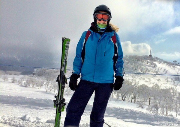 Skiing in Japan