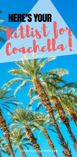 Coachella kitlist