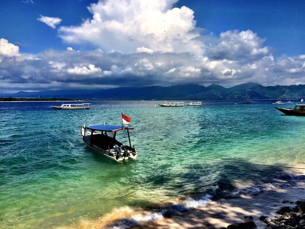 How to get to Gili Meno from Gili T 