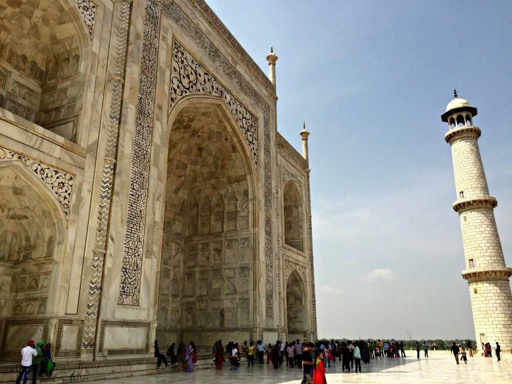 Taj Mahal in the day