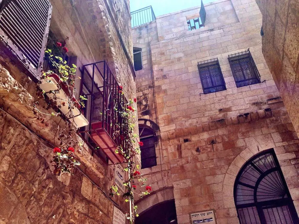 Old streets of Jerusalem 