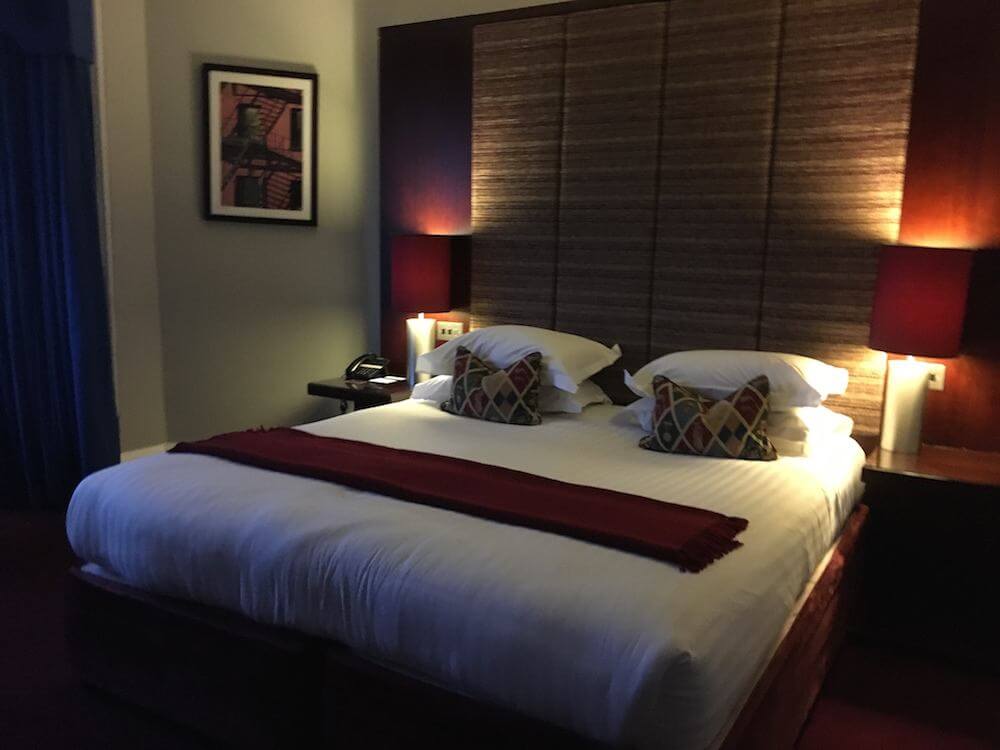 Bonham Hotel bed