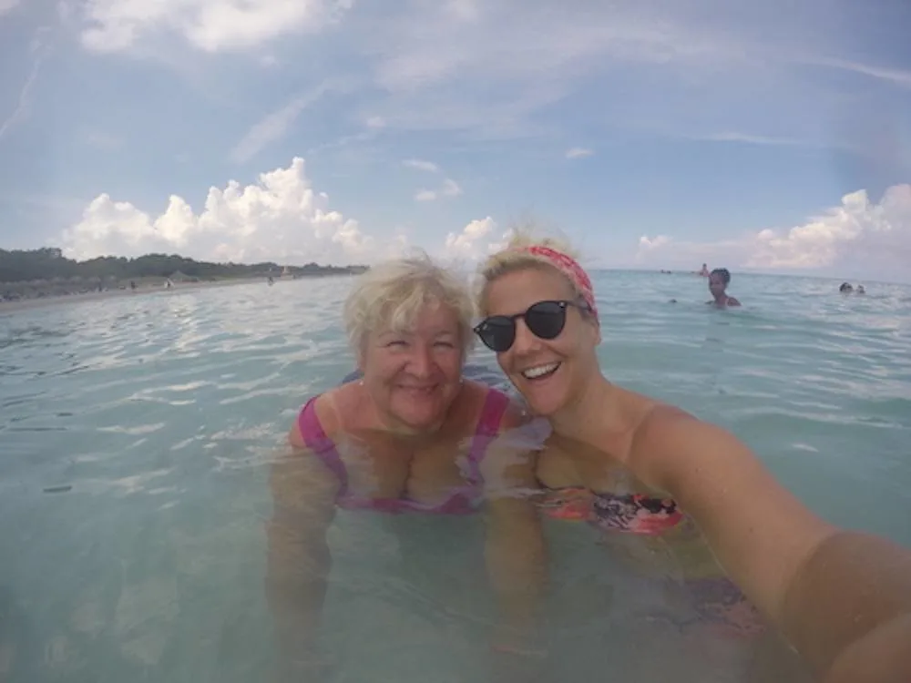 Cuba with mum