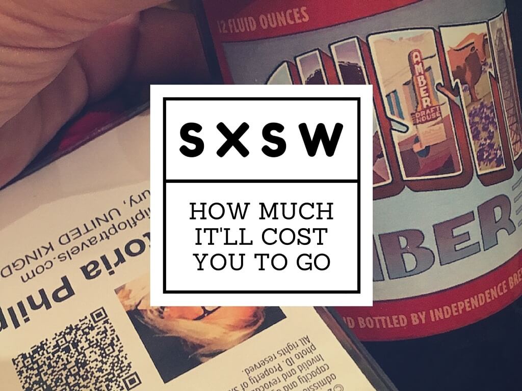 cost of going to sxsw