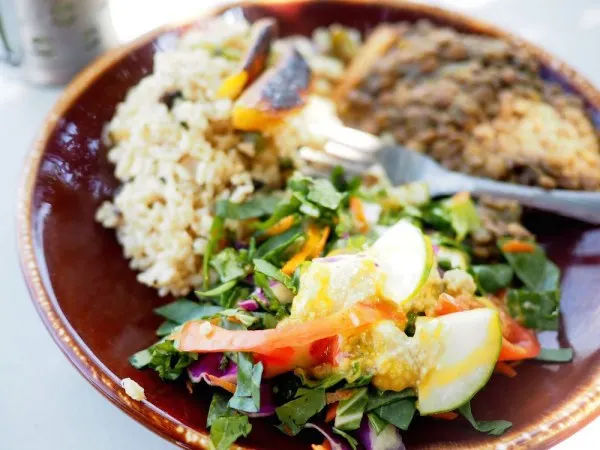 St Kitts veggie food