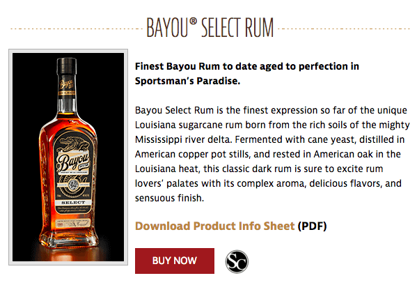 Bayou Rum Distillery