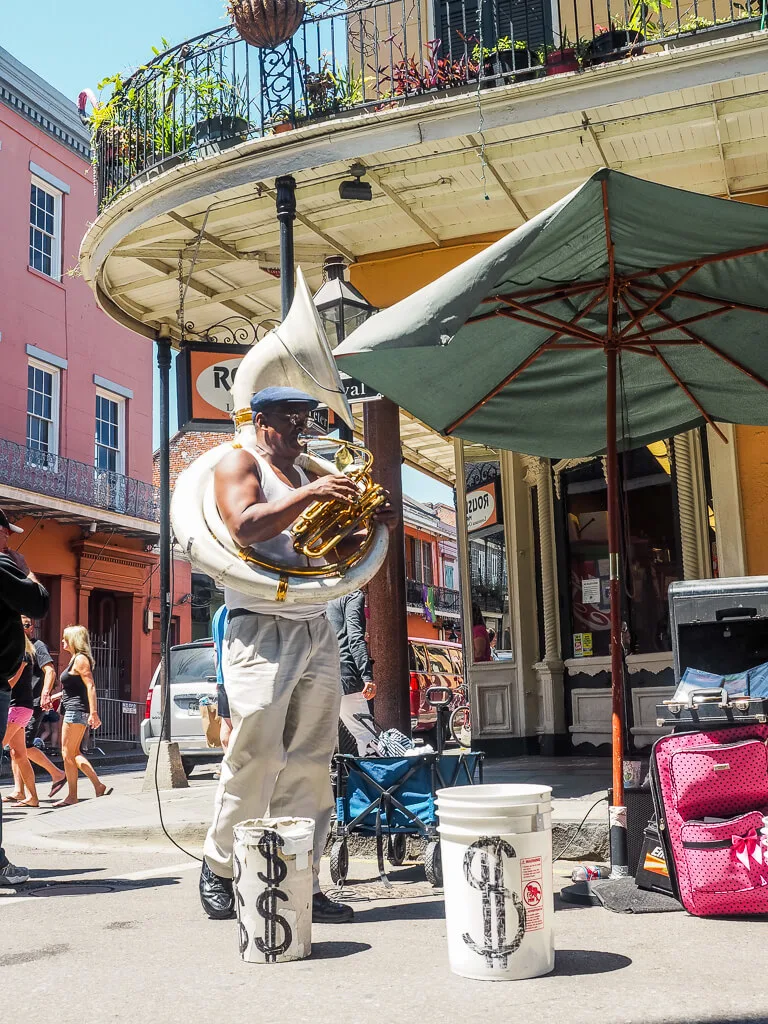 busking in new orleans