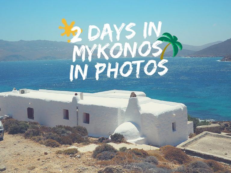 My Favourite Photos from 2 Days in Mykonos