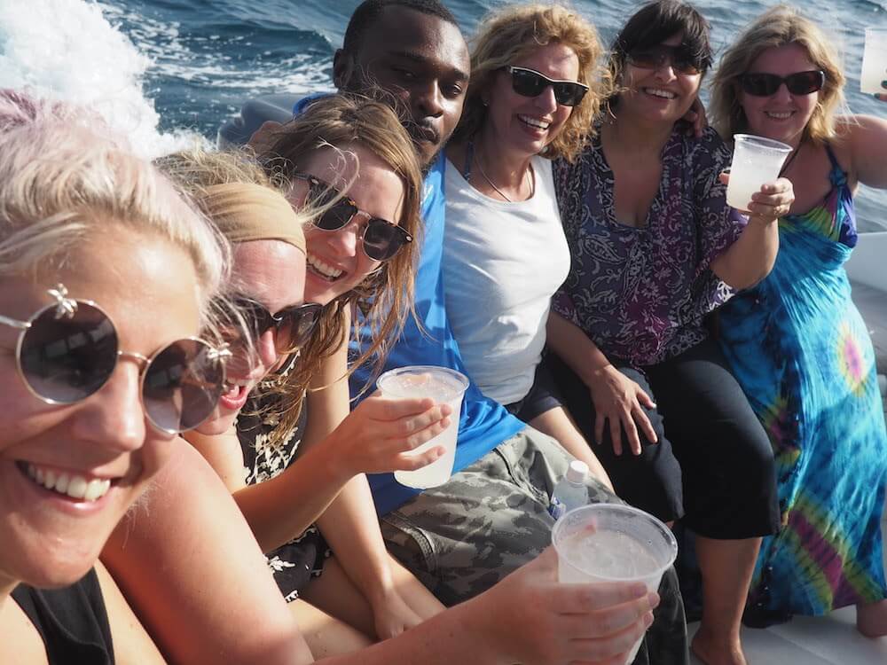 Boat trip in St Kitts