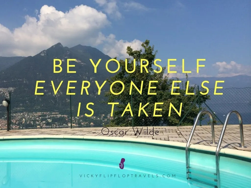 importance of being yourself in travel blogging