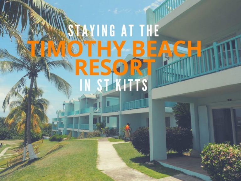 Staying at the Timothy Beach Resort in St Kitts