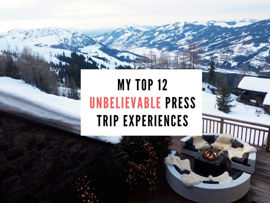 Best press trip experiences