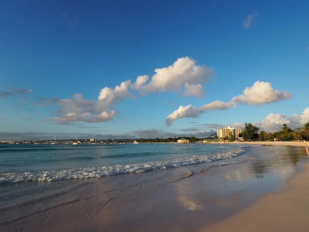Beach life in Barbados