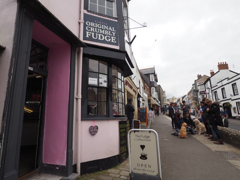 VickyFlipFlopTravels » Travel & Festival BloggerFudge in Lyme Regis