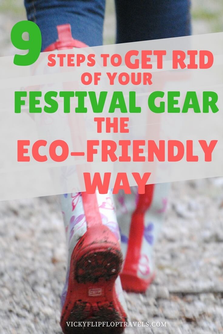 How to get rid of your festival gear