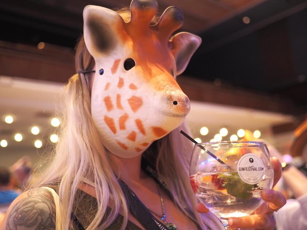 Alanna at the gin festival
