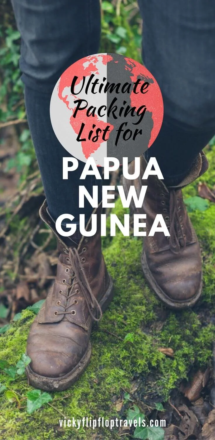 what to pack for papua new guinea