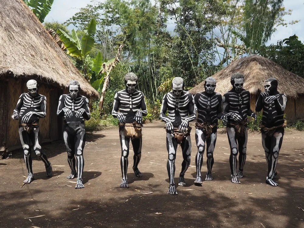 Skeleton Boys of Mount Hagen