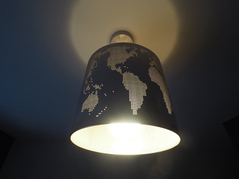 travel themed office